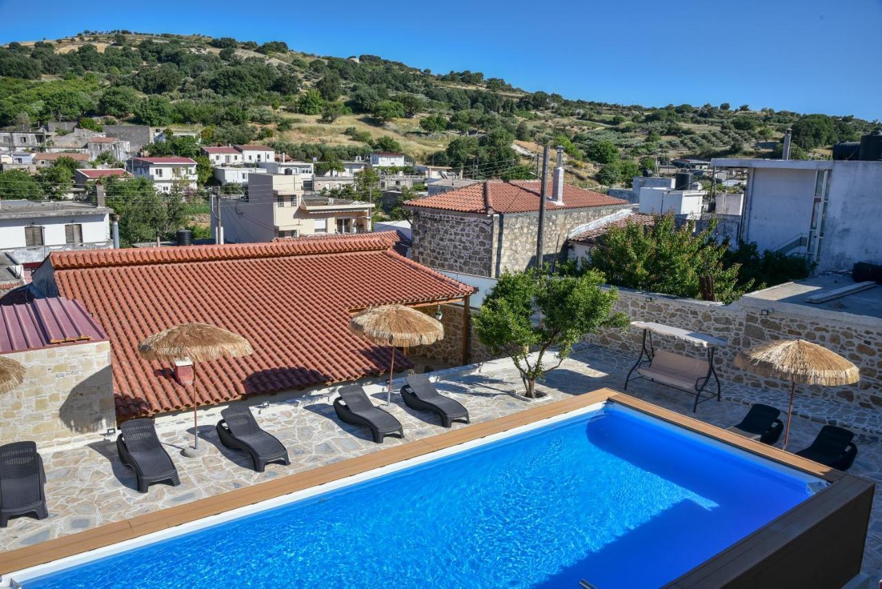 Island Oasis Poolside Paradise In Crete Agia Varvara  Екстериор снимка